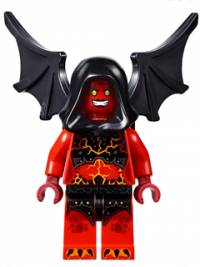 Minifig da personagem Flama Minifig da personagem Flama