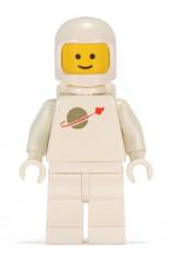 Minifigura Classic Space branca‎