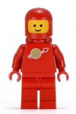 Minifigura Classic Space vermelha